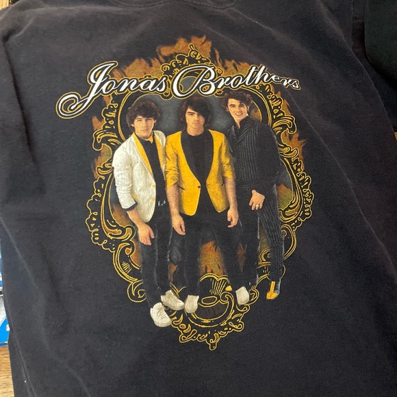 2008 Jonas Brothers Tour Tee Size M - Picture 2 of 3